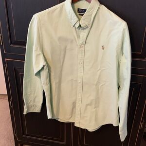 Polo Ralph Lauren Light Green Button Down Shirt